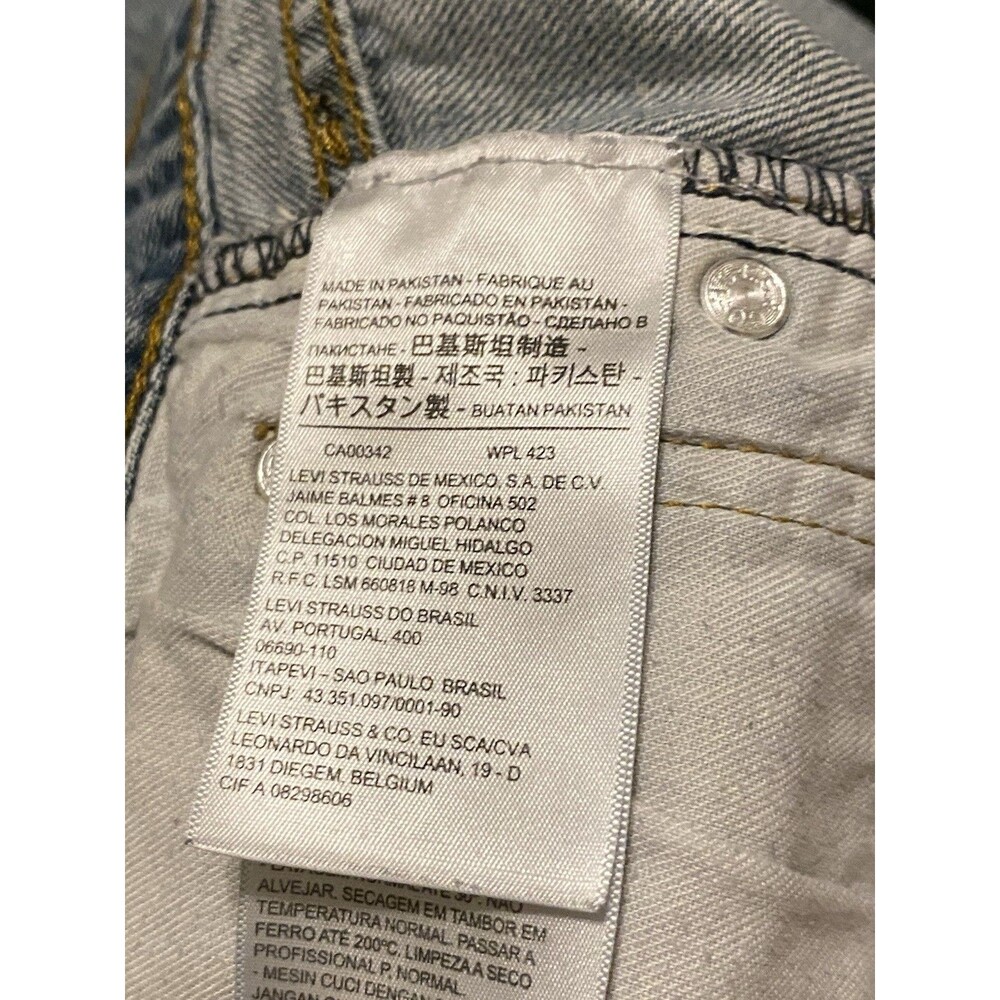 Levi's 559 Jeans Mens 39” Blue Denim Levis 100% Cotton - Picture 14 of 16